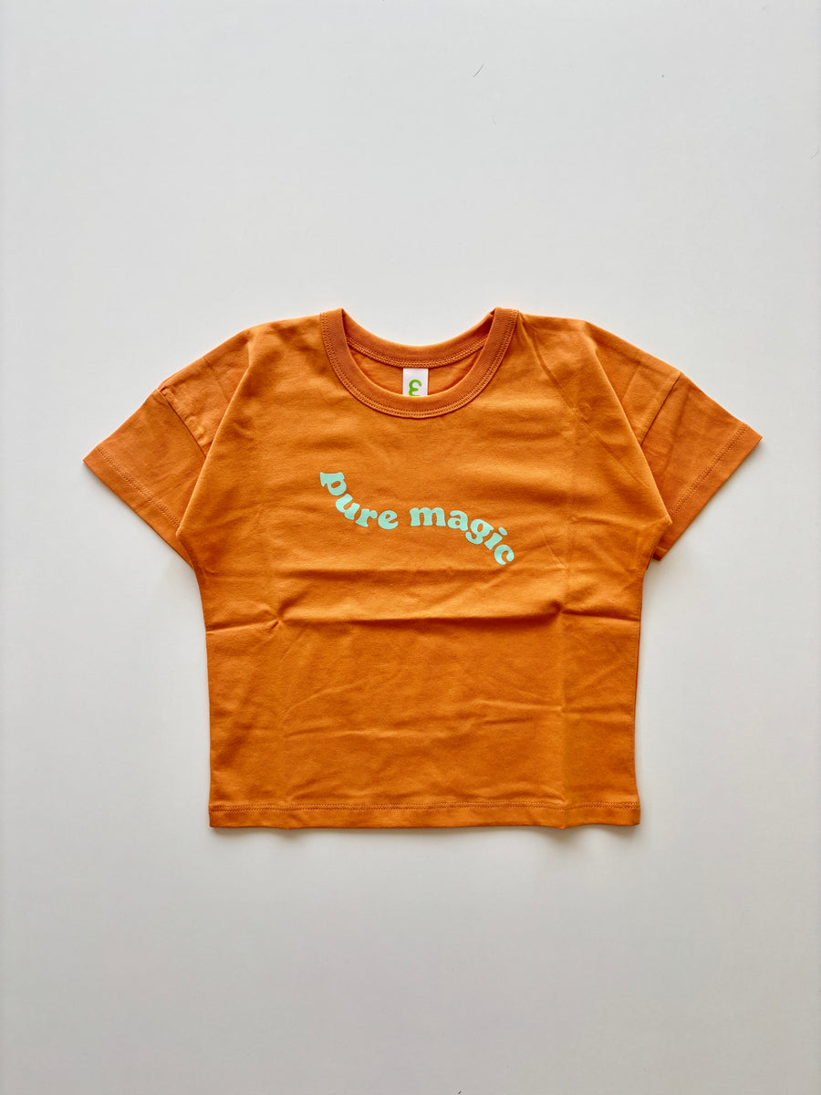 pure magic classic tee - apricot